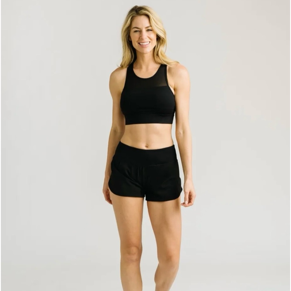 Zyia black Trainer shorts size small